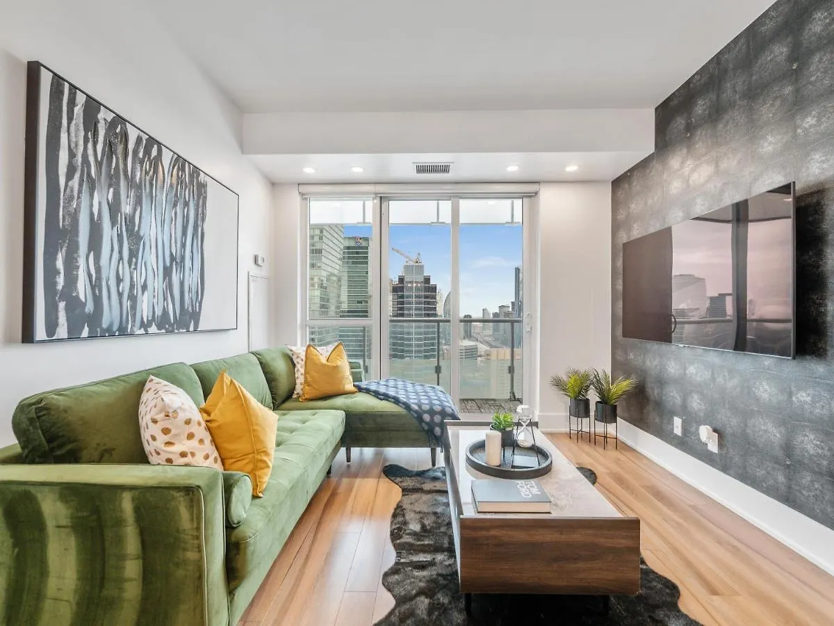 Lägenhet Designer 2Br + Study Condo, Ed - Cn Tower View Toronto