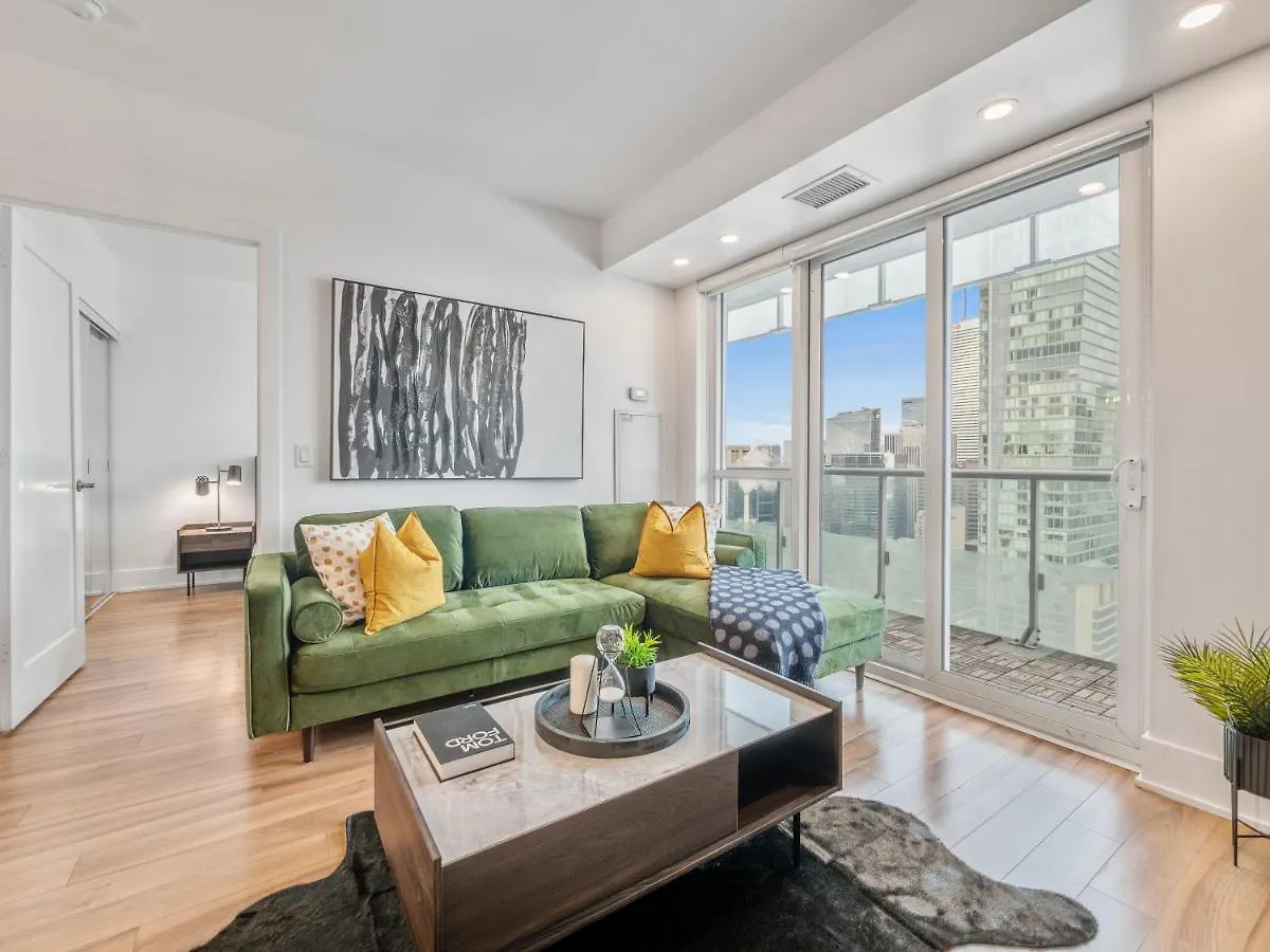 Apartment Designer 2Br + Study Condo, Ed - Cn Tower View Toronto