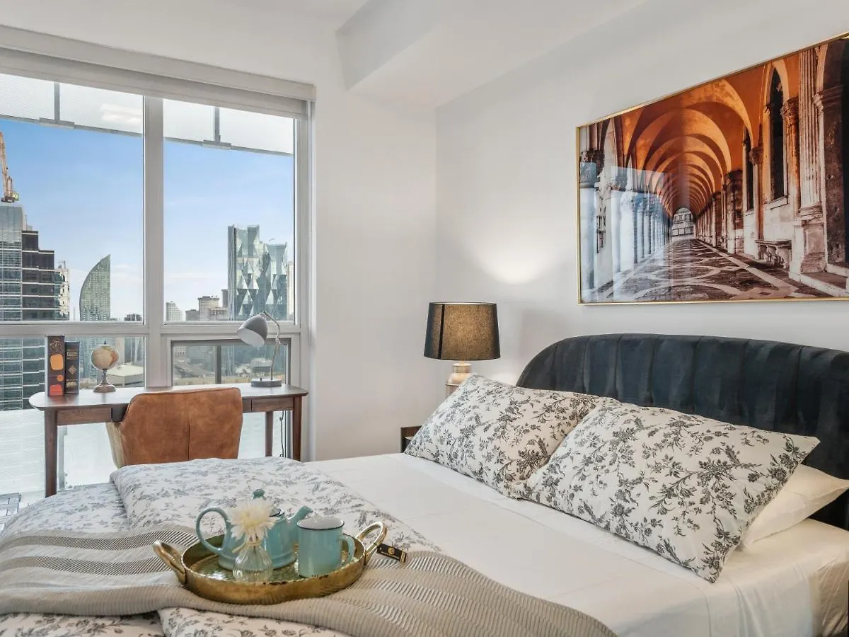 Apartment Designer 2Br + Study Condo, Ed - Cn Tower View Toronto Canada