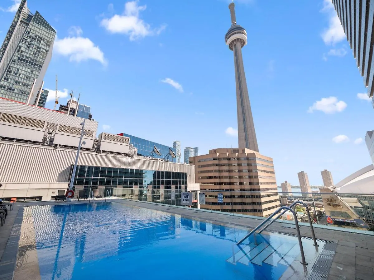 Apartment Designer 2Br + Study Condo, Ed - Cn Tower View Toronto